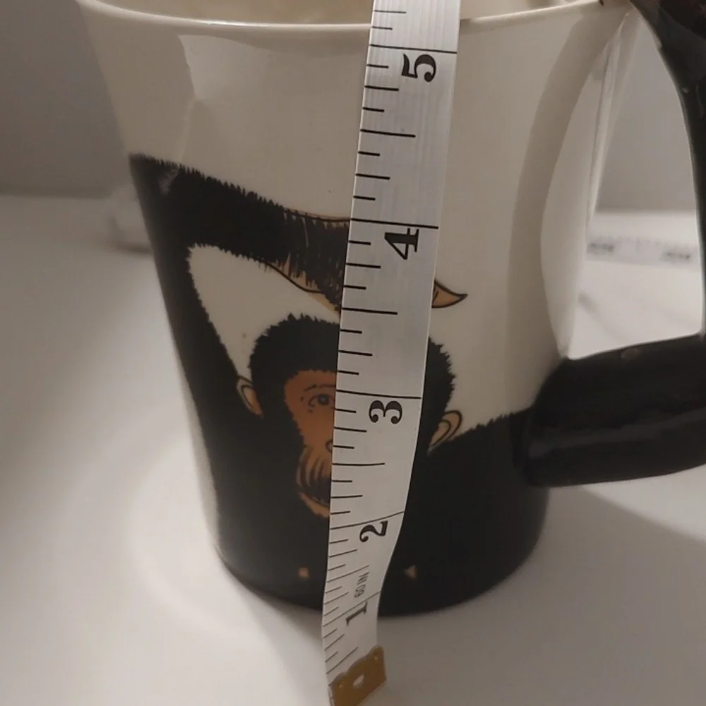 Pier One Pier 1 with Arm Handle Coffee Mug - 10 oz Chimpanzee
